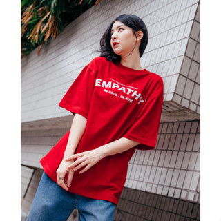 เสื้อยืด oversize คอลเลคชั่น Empathy (red)