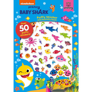 Baby Shark: Puffy Sticker and Activity Book - Baby Shark Pinkfong Paperback