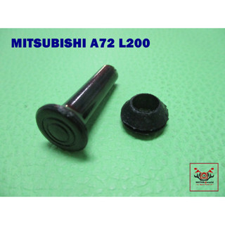 MITSUBISHI LANCER A72 BUTTON LOCKING DOOR "BLACK" SET (32) // ปุ่มล็อค พร้อม แหวนปุ่มล็อคประตู "สีดำ" ครบชุด