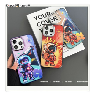 ✨ส่งของขวัญ✨เคส for iPhone 11 14 Pro Max Case for iPhone 12 13 ป้องกันการตก การป้องกัน การ์ตูน แบรนด์ไทด์ นักบินอวกาศ