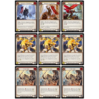 Flesh and Blood : Dusk till Dawn Light warrior Class (common ,rare)