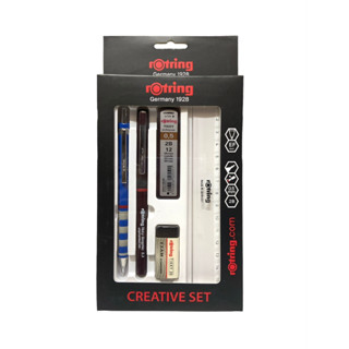 ชุดเครื่องเขียน Rotring Creative Set ชุดปากกาพร้อมอุปกรณ์ 5ชิ้น ชุดปากกาออกแบบ