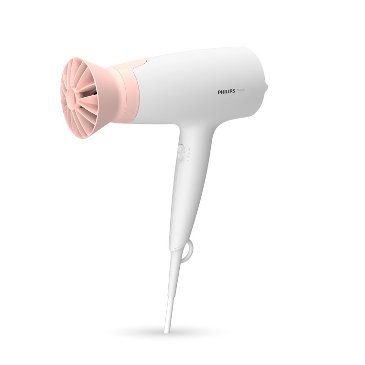 Philips Hair Dryer ไดร์เป่าผม รุ่น BHD300/10 กำลังไฟ 1600 วัตต์ ปรับแรงได้ 3 ระดับ เป่าลมเย็นได้ รับ