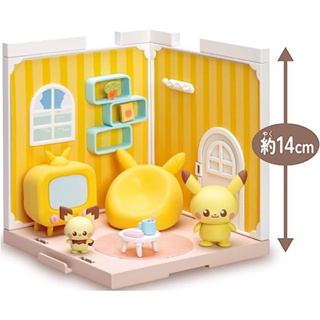 พร้อมส่ง 🍬Pokemon Pokepiece House Living Pikachu &amp; Pichu