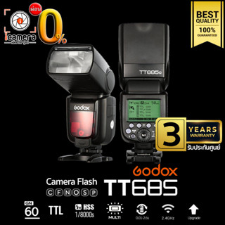 ผ่อน 0%** Godox Flash TT685 TTL HSS - รับประกันศูนย์ GodoxThailand 3ปี