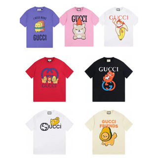 【Lemon】เสื้อยืด GUCCI 1:1 Tags 23SS เกรด original limited edition