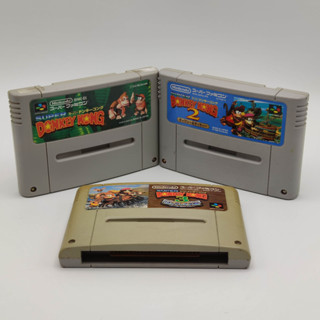 SUPER DONKEY COUNTRY 1+2+3 ตลับแท้ Super Famicom [SFC] เล่นได้