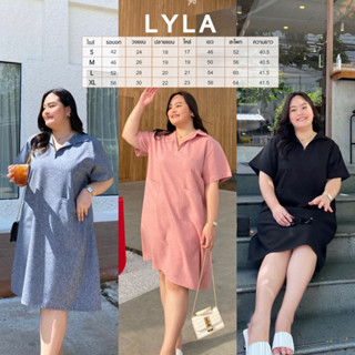 Lyla dress เดรสคอปก ใส่สบาย ทรงสวย🌤🌈