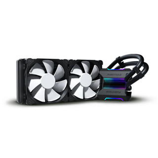 PHANTEKS ( ชุดระบายความร้อน แบบน้ำปิด ) GLACIER ONE 240 MP D-RGB AIO LIQUID CPU COOLER WARRANTY 6Y