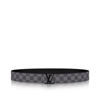 Hot sale Authentic LOUIS VUITTON 💯 In stock LV INITIALES DAMIER Graphite40mm belt