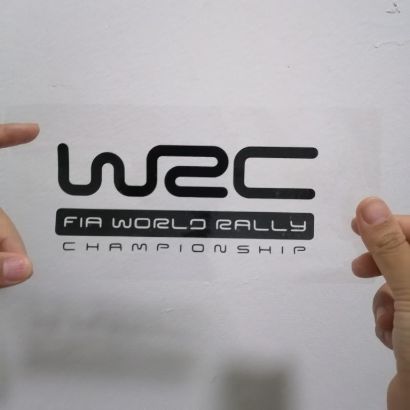 สติ๊กเกอร์ติดรถ WRC งานตัดไดรคัท3M,PVC