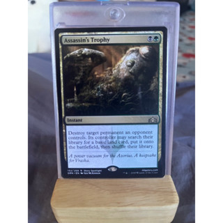 การ์ด MTG Assasin’s Trophy Commander Magic the Gathering EDH รุ่น GRN สภาพ Nm