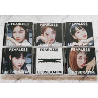 อัลบั้ม ญี่ปุ่น LE SSERAFIM - FEARLESS Japanese Album ระบุเวอร์ชั่น แกะแล้ว ไม่มีการ์ด พร้อมส่ง Kpop CD