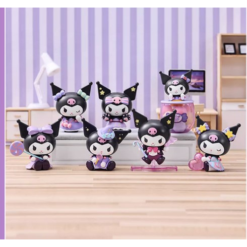 📌[พร้อมส่ง]📌โมเดลกล่องสุ่มคุโรมิ Kuromi Sanrio Characters  งานลิขสิทธิ์ของแท้