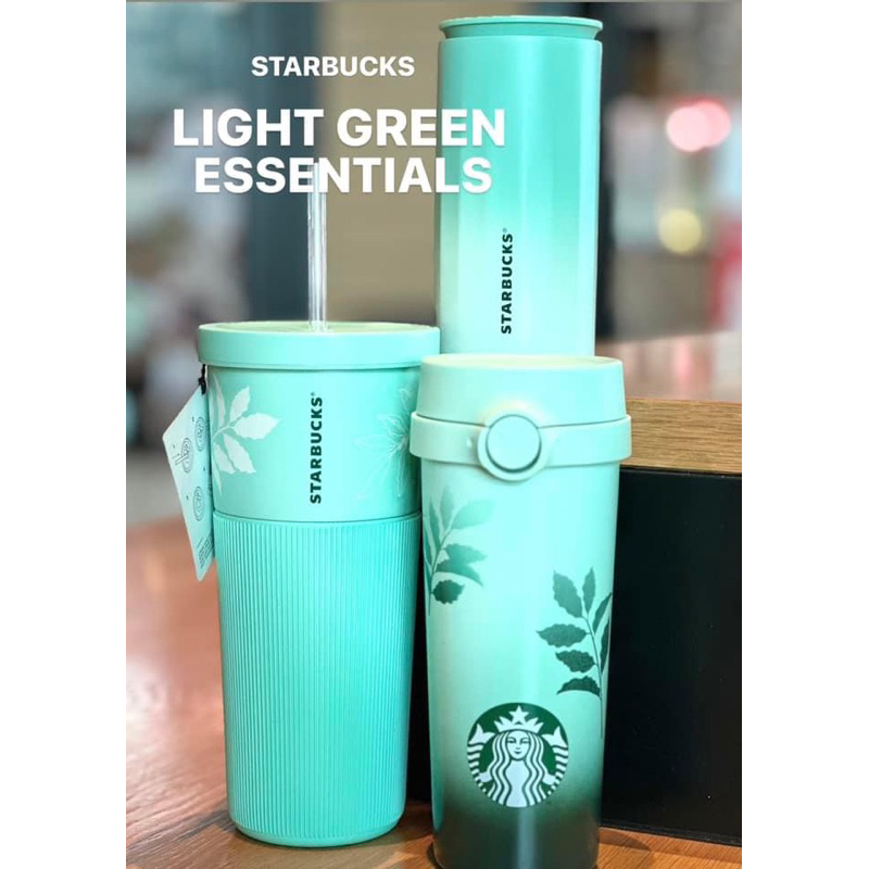 Starbucks Light Green Essential collection สตาร์บัคส์ คอลเลคชัน  Light Green Essential ของแท้💯