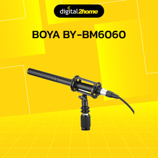 BOYA BY-BM6060 Super-cardioid Condenser Microphone ไมค์ ช็อตกัน (ของแท้ ประกันศูนย์ 2 ปี)