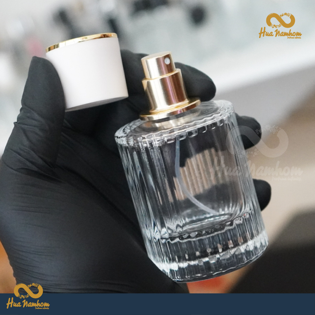 ขวดสเปรย์ทรงโคเอ้กลม ฝาครอบผิวด้าน ปริมาณบรรจุ 30ml - 100ml