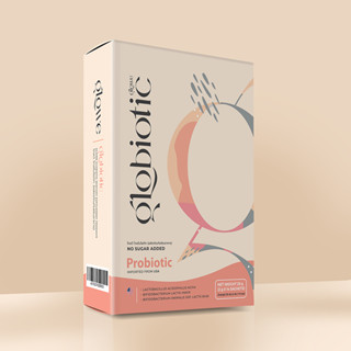 [1กล่อง][14ซอง] Glowe Globiotic Premium Probiotic โพรไบโอติก ช่วย อึ ง่าย ตรงเวลา จุลินทรีย์ดีเพื่อลำไส้ที่สมดุล ท้องผูก