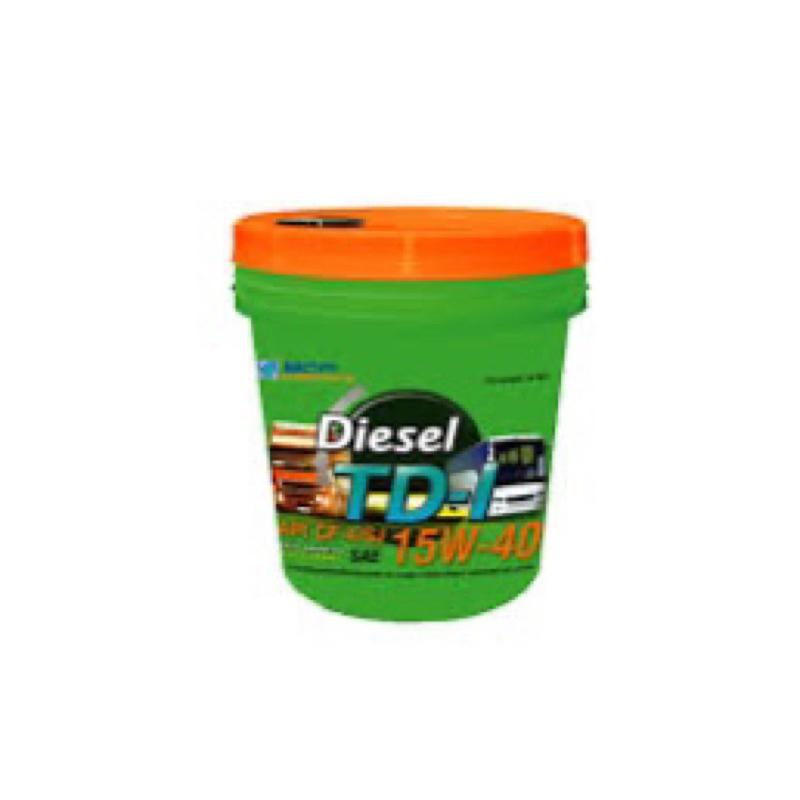 พร้อมส่ง ส่งในวัน--น้ำมันเครื่อง บางจาก TD-I สำหรับ รถงานหนักทุกชนิด-รถบัส-รถบรรทุก 6ล้อ 10ล้อ-เรือ /ถัง18ลิตร