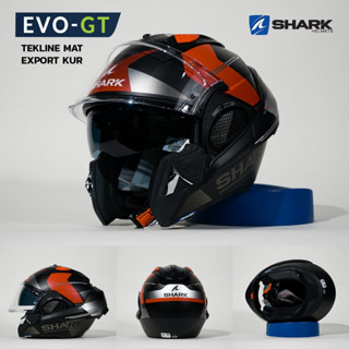 SHARK หมวกกันน็อค รุ่น EVO GT TEKLINE MAT EXPORT KUR