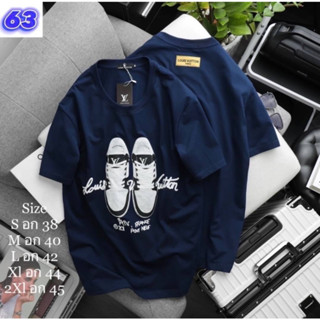 louis vuitton เสื้อยืดแขนสั้น