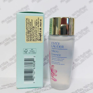 (ป้ายไทยพร้อมกล่องค่ะ) Estee Lauder Micro Essence Skin Activating Treatment Lotion Fresh With Sakura Ferment 30ml