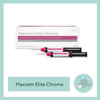 Kerr : Maxcem Elite Chroma Self Adhesive Resin Cement