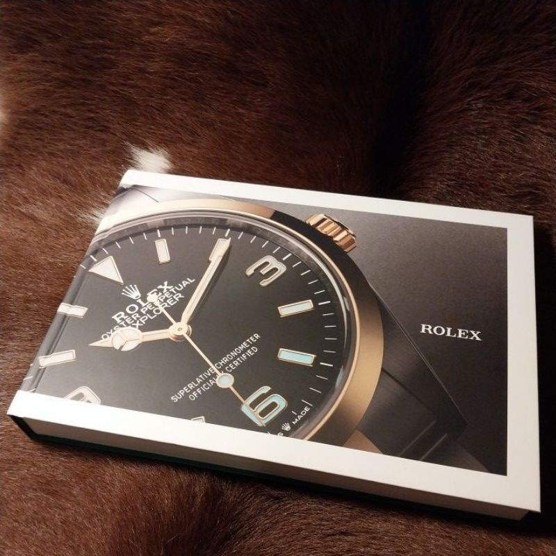The catalogue of Rolex watch