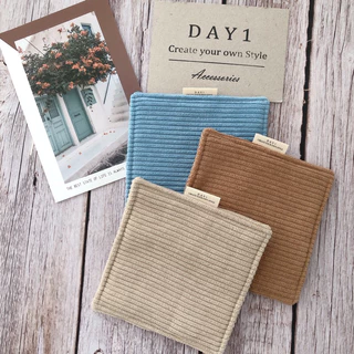 DAY 1 Fabric coasters ผ้ารองแก้ว