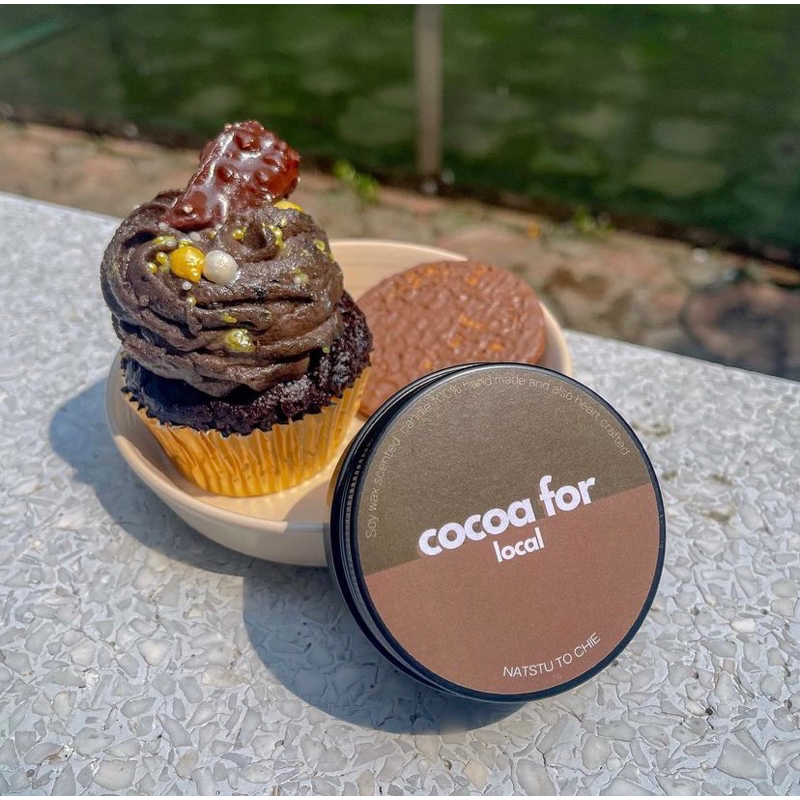 เทียนหอม Cocoa for Local (โกโก้เจ้มจ้น 🍫) - Natsu To Chie