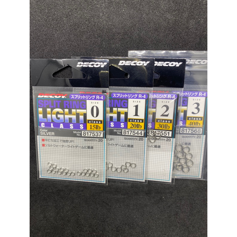 DECOY SPLIT RING LIGHT CLASS #0-#1-#2-#3