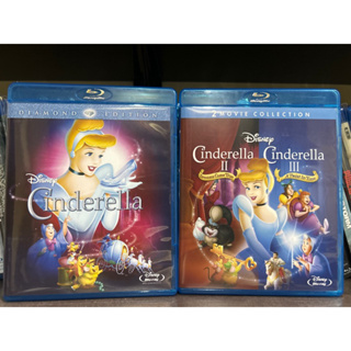 Cinderella Collection ครบ 3 ภาค แผ่นแท้ จาก Disney เสียงไทย บรรยายไทย Blu-ray แผ่นแท้