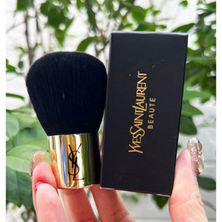 แปรงคาบูกิ ของแท้ 100 % YSL Yves Saint Laurent Kabuki Brush ขนาด 6.5 cm. Buffering Brush แปรงแต่งหน้า กล่องดำ