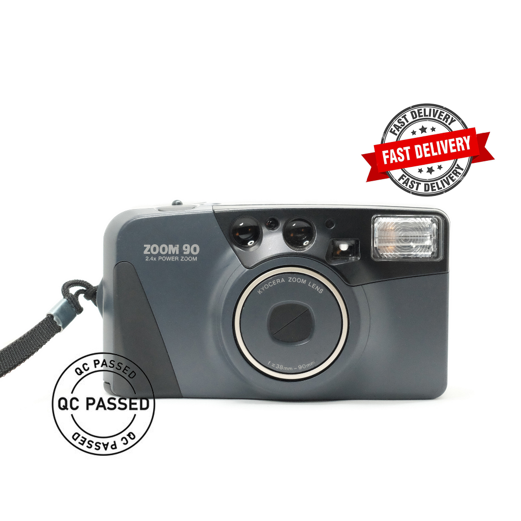 Kyocera ✅ กล้องฟิล์ม Kyocera Zoom Lens 38-90mm ✅ใช้งานได้ปกติ
