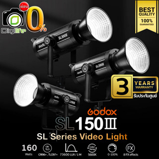 ผ่อน 0% **Godox LED SL150III 160W 5600K White Ver. Bowen Mount - รับประกันศูนย์ Godox Thailand 3ปี ( SL150, SL-150 III )