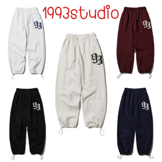 🇰🇷พรีkr| 1993studio: 93 logo sweat pants 5 สี