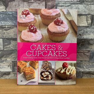 หนังสือปกแข็ง CAKES &amp; CUPCAKES มือ2