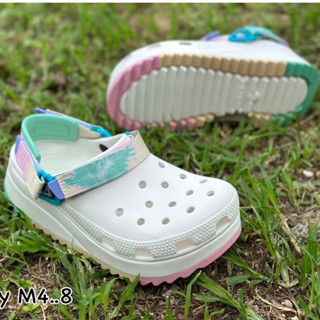 รองเท้าแตะ Crocs Clog รองเท้าแตะ รองเท้าแบบสวม ส้นหยัก ไซส์หญิง 35---40 พร้อมส่งทุกคู่