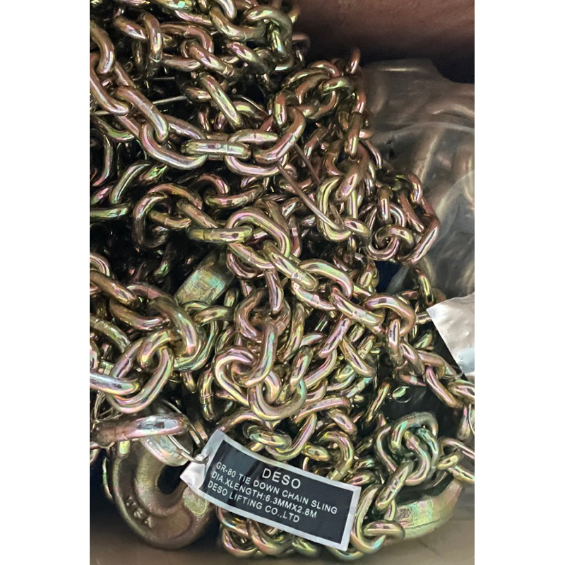 [มตฐ.USA🇺🇸] โซ่แรงงาน G80 พร้อมส่ง 6.3-13MM. X 2.8M. - รูปที่ 4