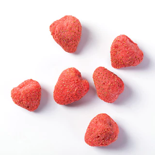 ขายดี สตอเบอร์รี่อบกรอบฟรีซดราย 200 กรัม เกรดพรีเมี่ยม คุณติ๊กหวานเจี๊ยบ หวานเจี๊ยบน้ำตาลไทย