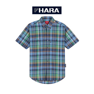 HARA เสื้อเชิ้ตลายสก็อตแขนสั้น HMGS-048501