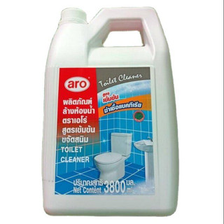 นํ้ายาล้างห้องนํ้าสูตรเข้มข้นขจัดสนิม 3800 มล. ตราเอโร่ aro - Toilet Cleaner 3800 ml. ฆ่าเชื้อแบคทีเรีย