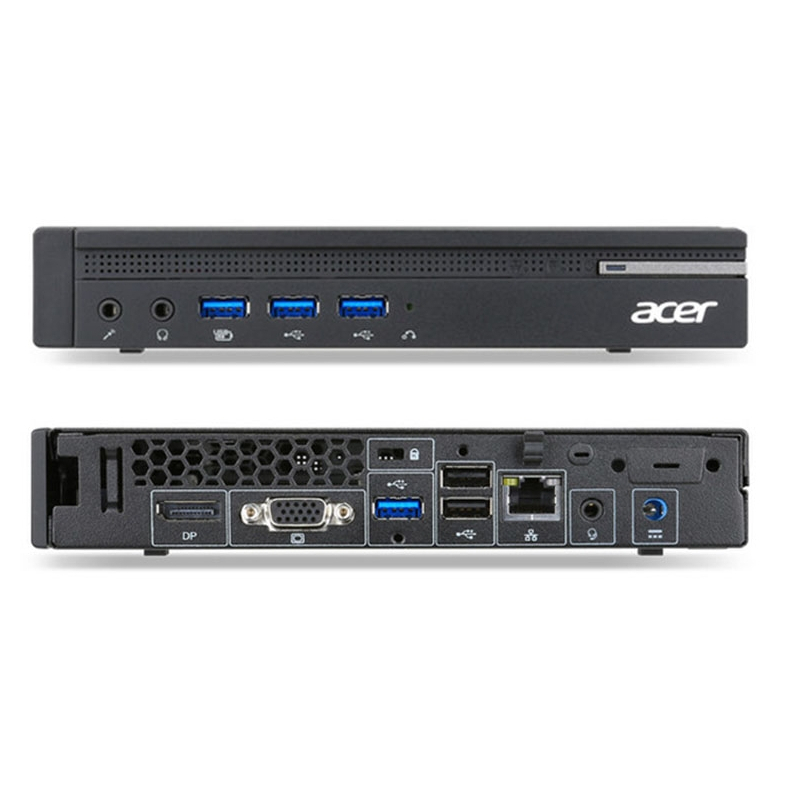 คอมพิวเตอร์มือสอง Mini PC Acer รุ่น N4640G CPU Core i5-6400T ฮาร์ดดิสก์ SSD M.2 เชื่อมต่อ Wifi ได้ ลงโปรแกรมพร้อมใช้งาน