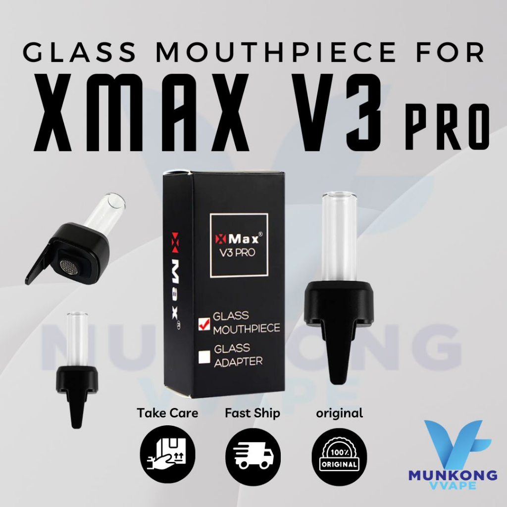 XMAX V3 PRO Glass mouthpiece ท่อแก้วXmax