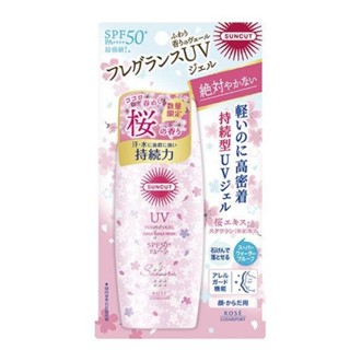 kose SUNCUT Fragrance UV Protection Sakura SPF50+ PA++++ เจลกันแดด กันแดด ซันคัท โคเซ่