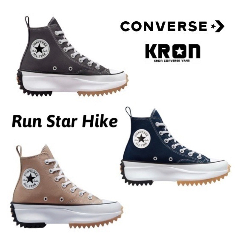 Converse Run Star Hike Hi / Run Star Hike Platform Hi / Run Star Hike Seasonal Color Hi (3สี)