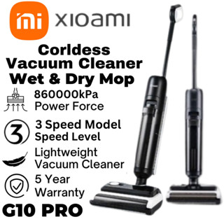 ✨โปรโมชั่นตอนนี้✨G10 Pro Vacuum Cleaner เครื่องดูดฝุ่นไร้สายเปียกแห้ง 3in1 เครื่องดูดฝุ่น Mop Vacuum Dual-sided Edge