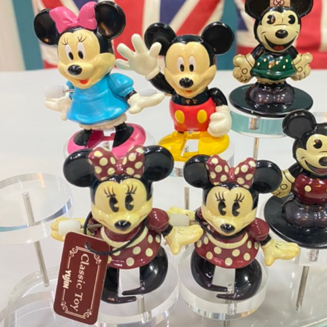 โมเดลไขลาน Disney Yujin Mickey Minnie