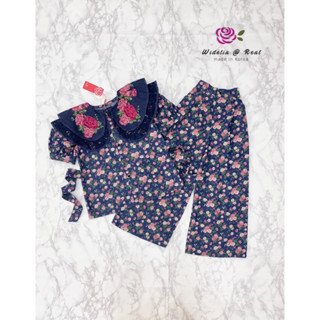 A218  Set :: เซ็ตเสื้อแขนตุ๊กตาตัวสวย ปกใหญ่เก๋สุด