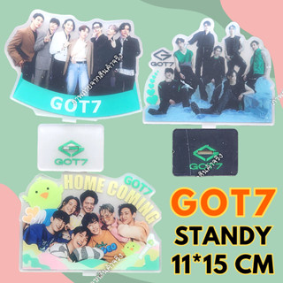 ✅พร้อมส่ง✅ GOT7 สแตนดี้อะคริลิคประกบ 2 ฝั่ง สูง 11cm กว้าง 15cm